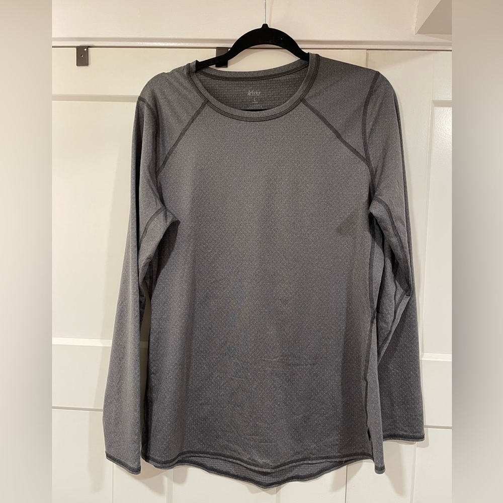 REI Lightweight Base Layer Long-Sleeve Crew Top - Women’s, L
